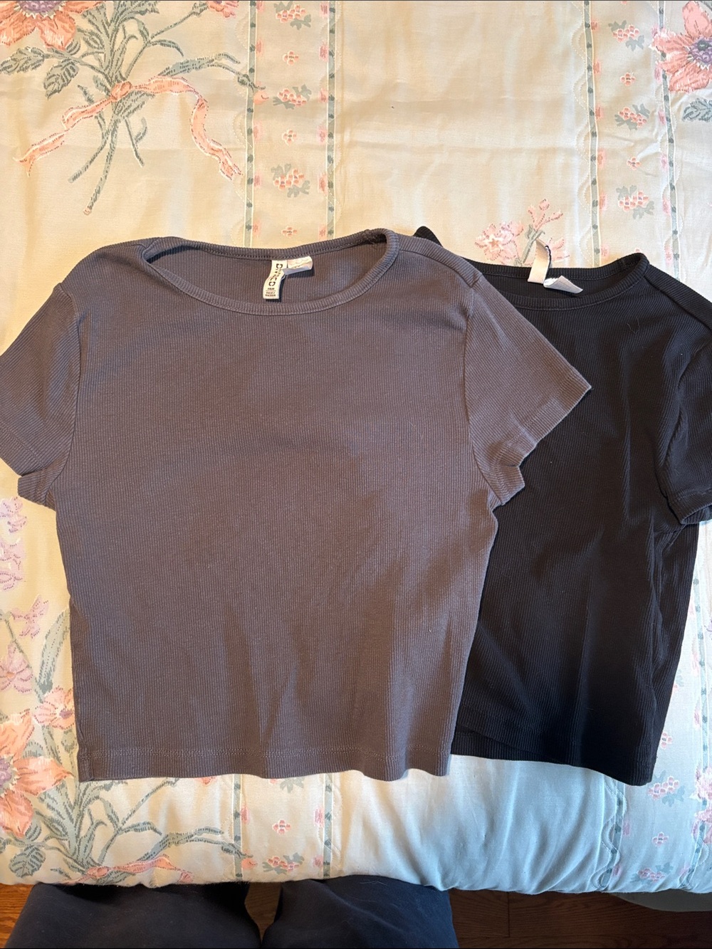 2 for 7 plain H&M tight tops